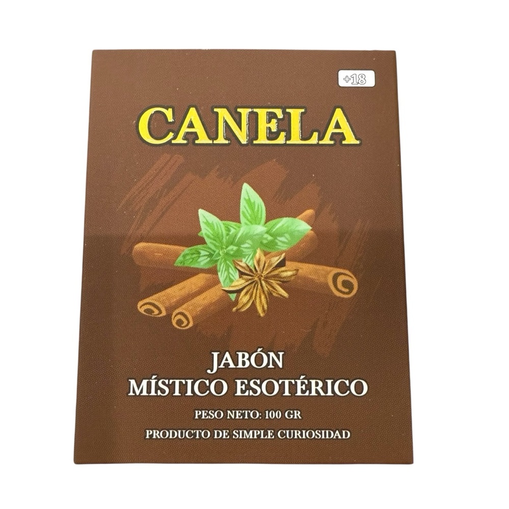 Cinnamon esoteric bar soap / jabón esoterico en barra de canela